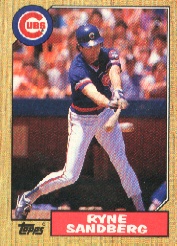 1987 Topps Baseball Cards      680     Ryne Sandberg